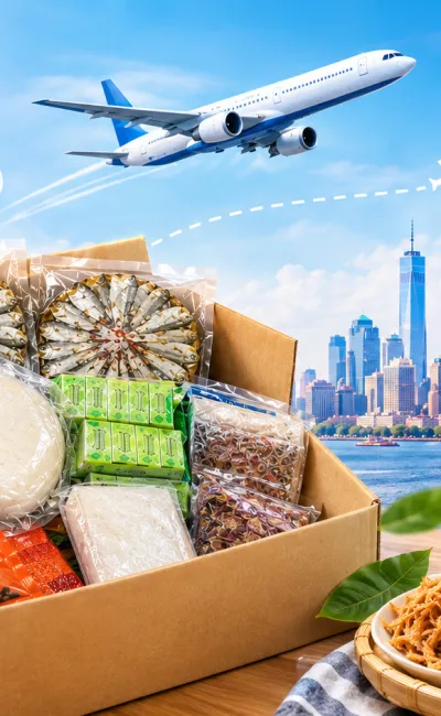 Gửi thực phẩm sang Mỹ có được không? Danh sách thực phẩm cần kiểm tra